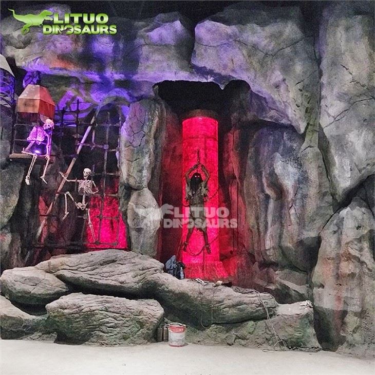 3Dark Ride Animatronics Ghost(001)