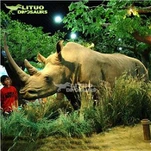 Animatronisches Nashorn