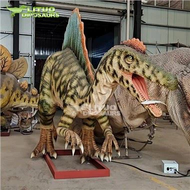 Fabrik für animatronische Dinosaurier in China